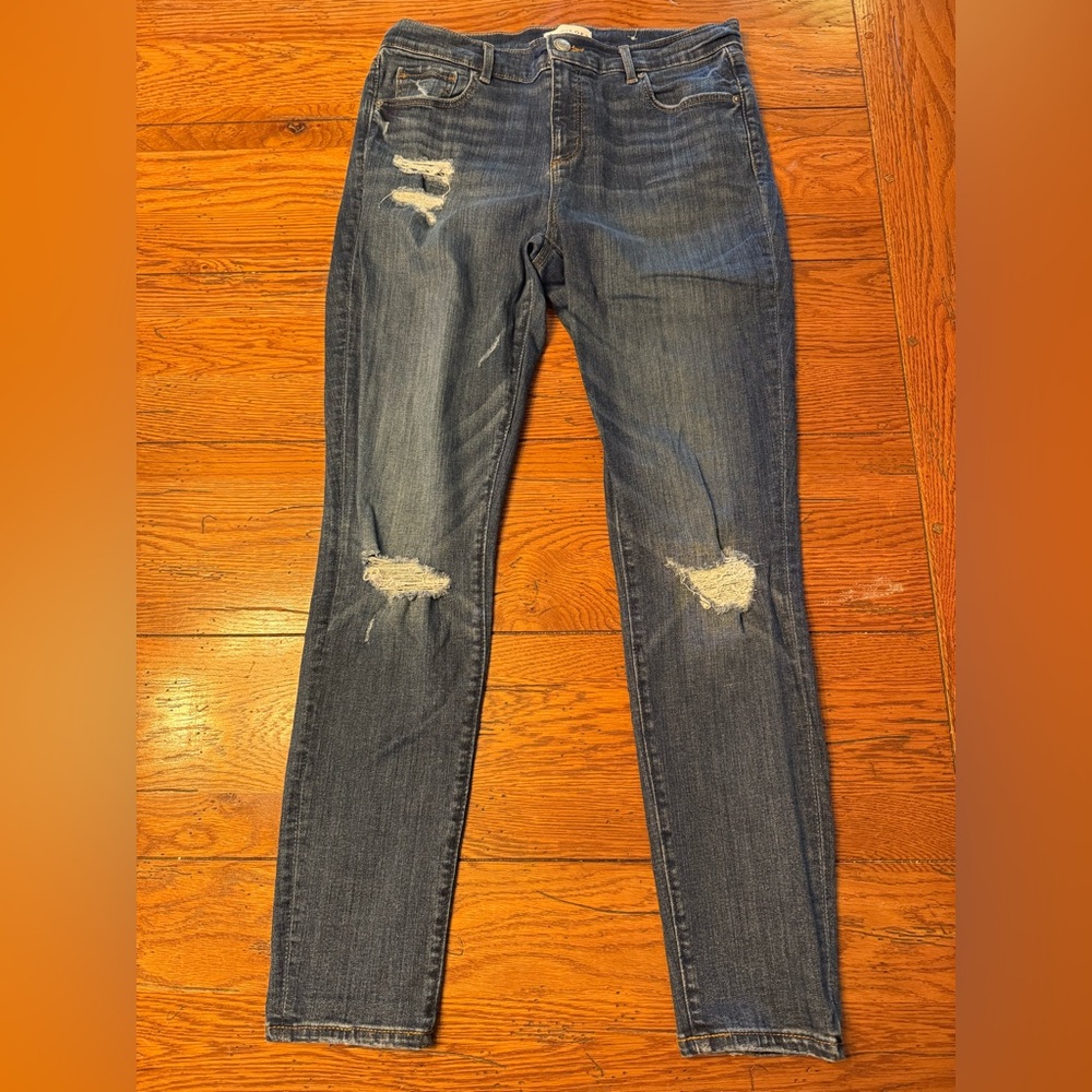 Loft Distressed Jeans